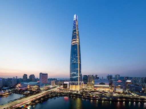 Lotte World Tower - Hàn Quốc