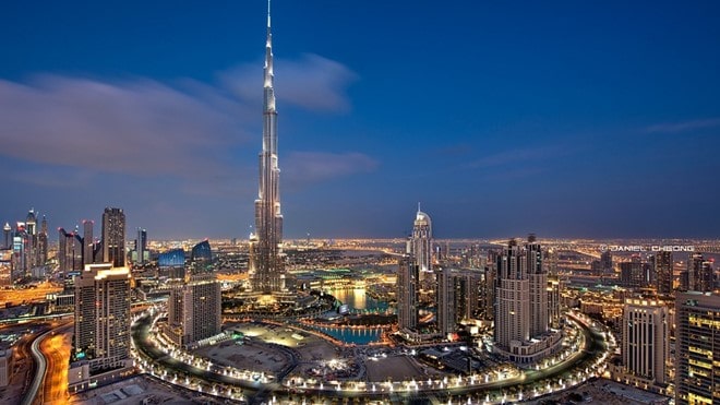 Tòa Tháp Burj Khalifa - toa nha cao nhat the gioi